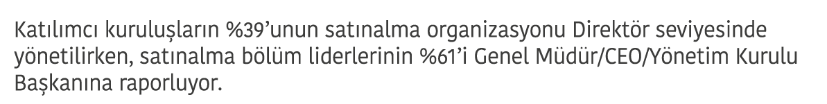 Kat l mc  kurulu lar n  39 unun sat nalma organizasyonu Direkt r seviyesinde y netilirken  sat nalma b l m liderlerin   
