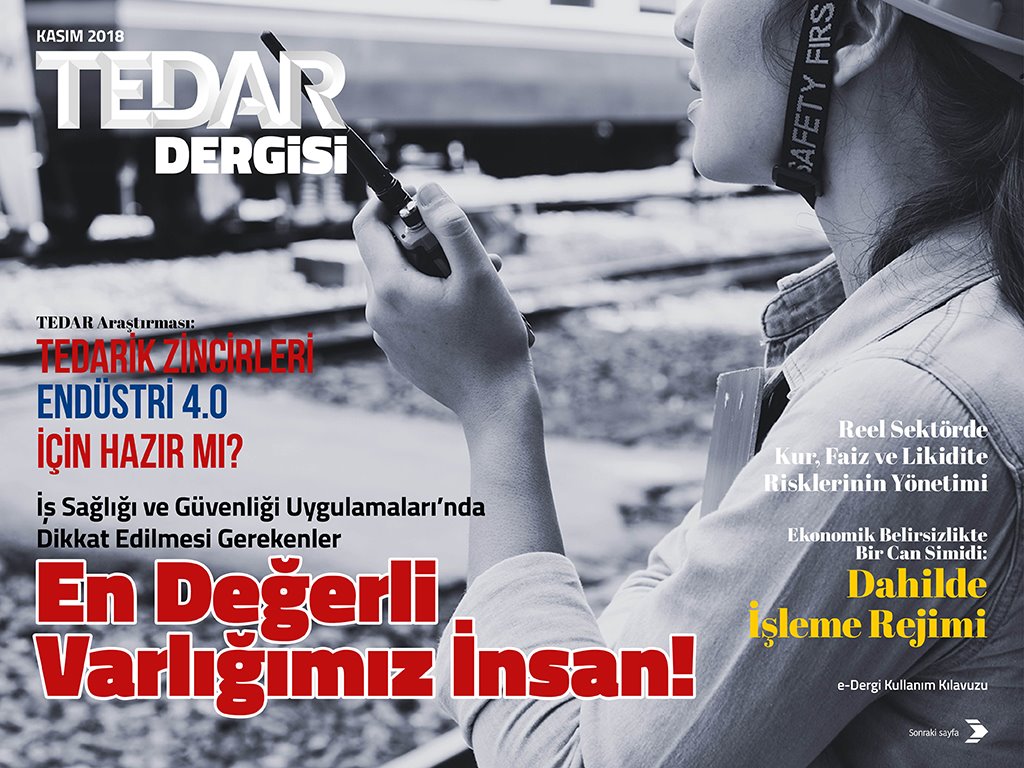 TEDAR Dergisi 3. sayısı için tıklayınız