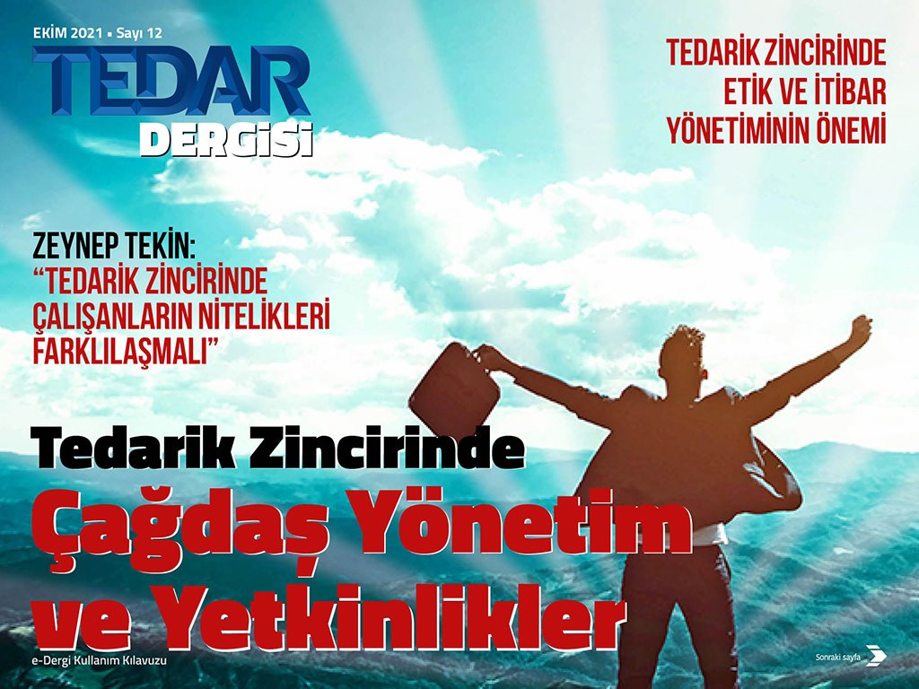 TEDAR Dergisi 12. sayısı için tıklayınız