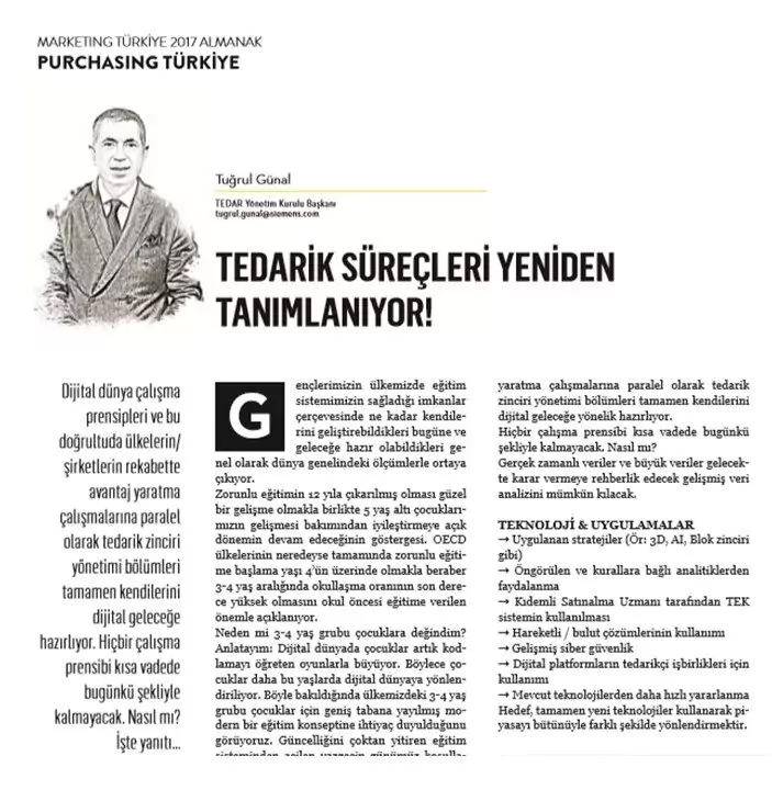 Tedarik Süreçleri Yeniden Tanımlanıyor