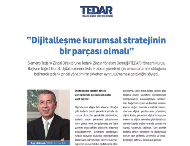 KOBİ TREND / TEDAR Röportajı