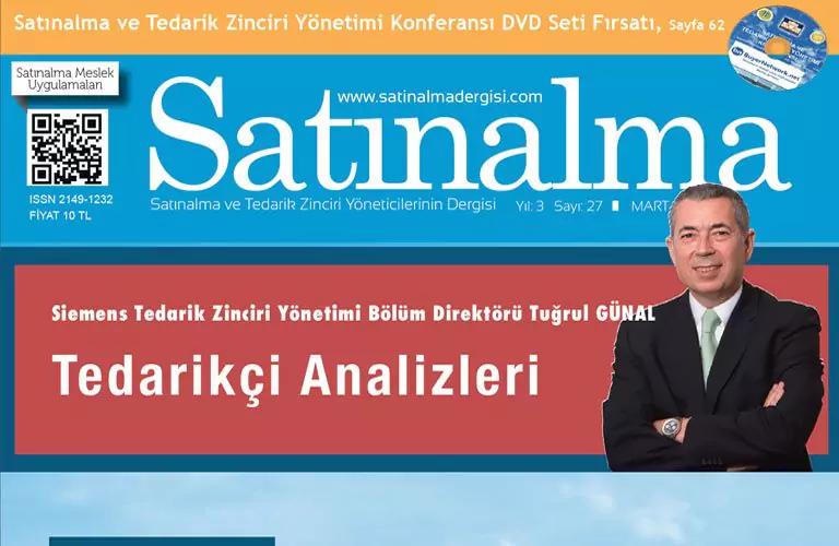 Satınalma Dergisi, Mart 2015