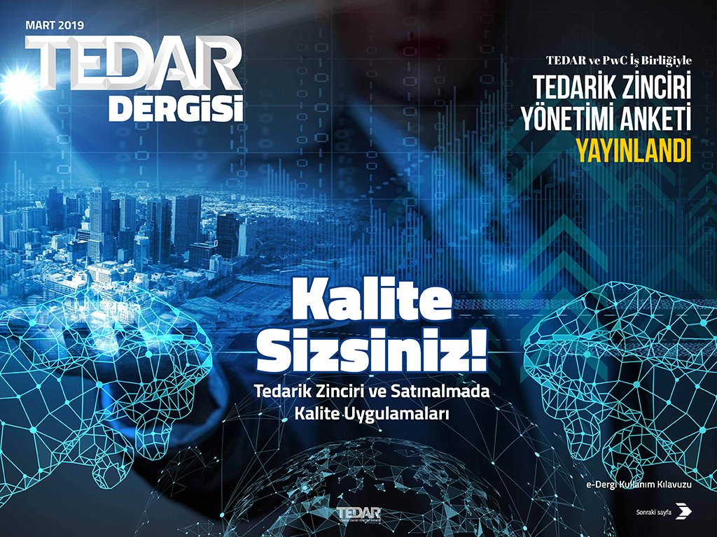 TEDAR Dergisi 4. sayısı için tıklayınız